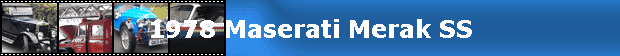 1978 Maserati Merak SS