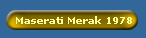 Maserati Merak 1978